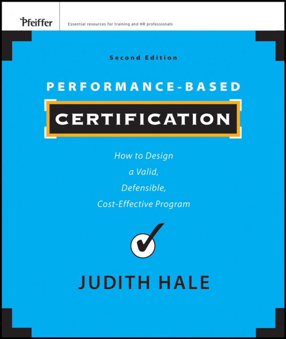 Big bigCover of Performance-Based Certification