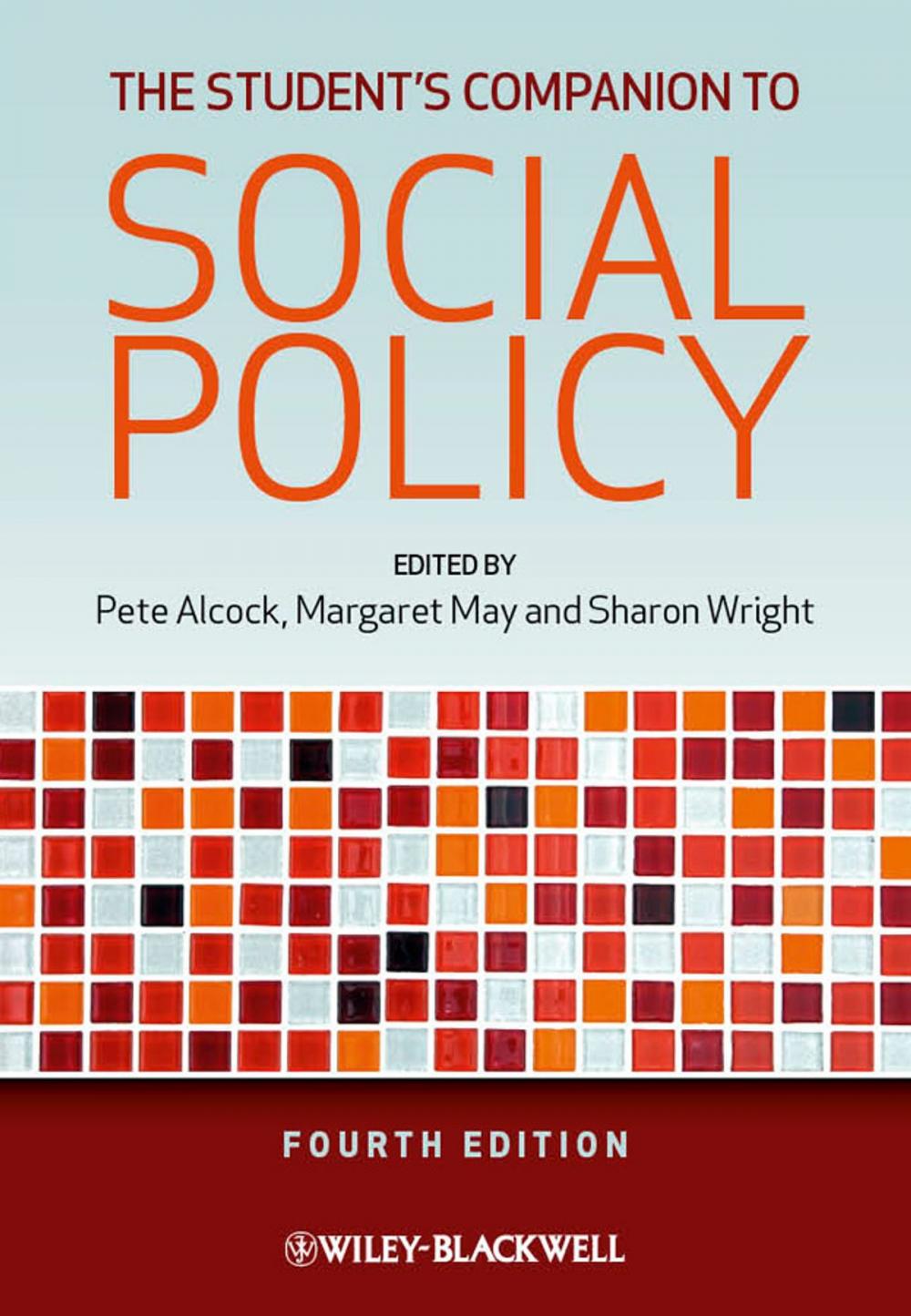 Big bigCover of The Student's Companion to Social Policy