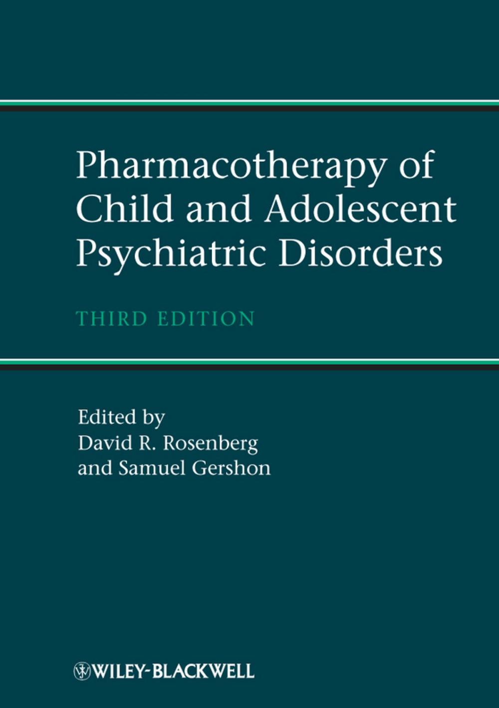 Big bigCover of Pharmacotherapy of Child and Adolescent Psychiatric Disorders