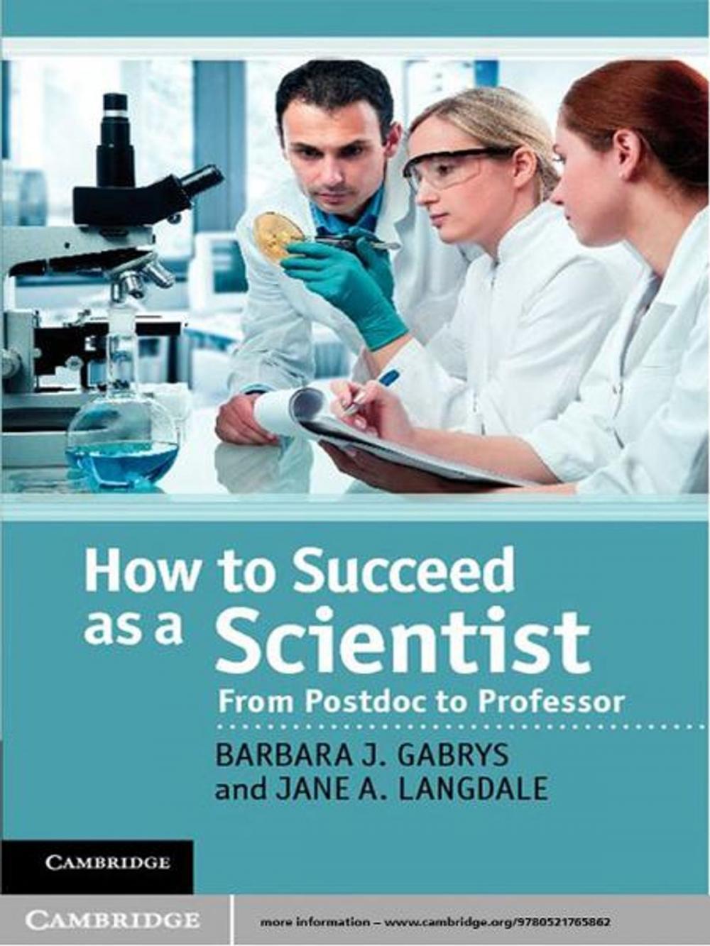 Big bigCover of How to Succeed as a Scientist