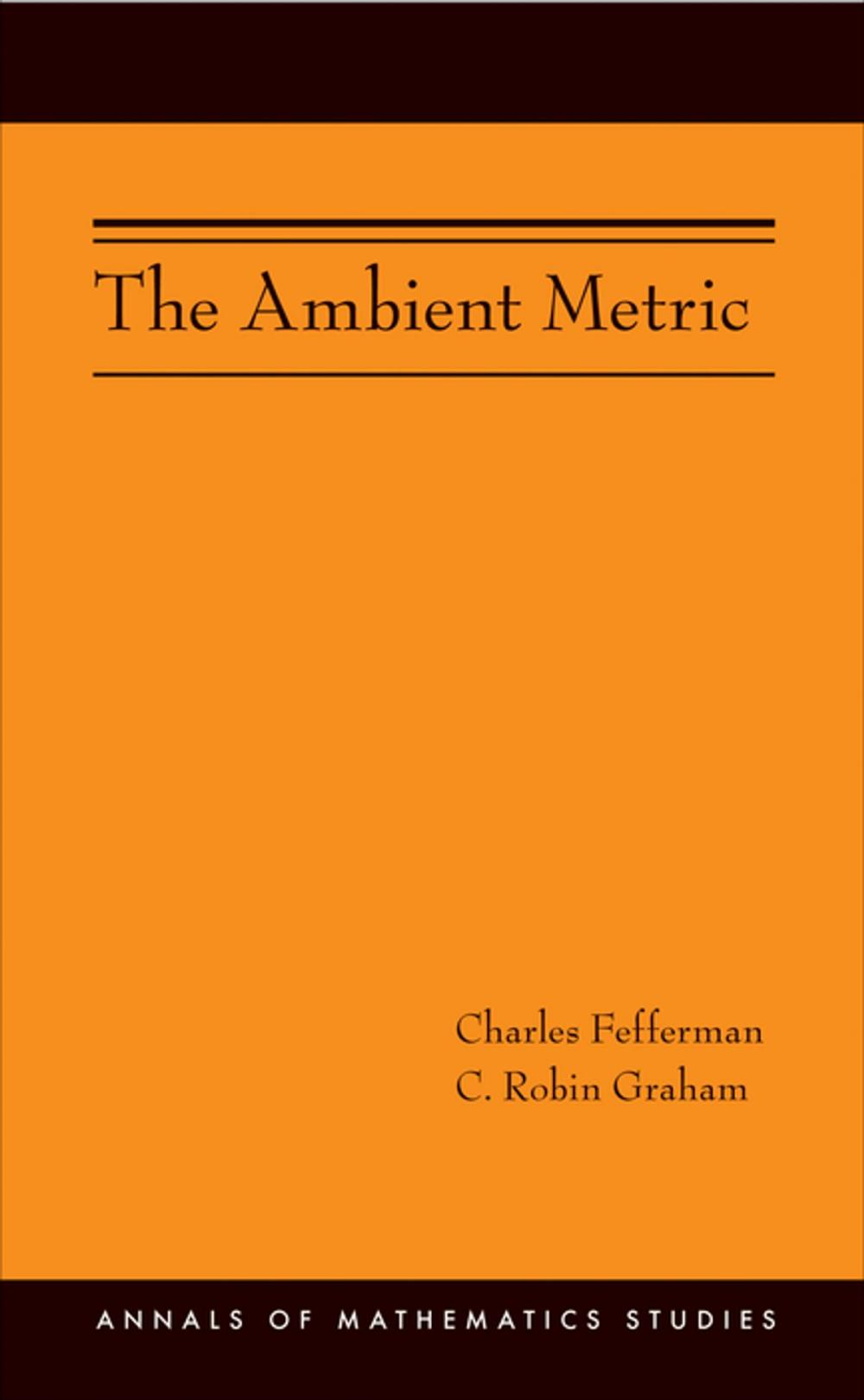 Big bigCover of The Ambient Metric (AM-178)