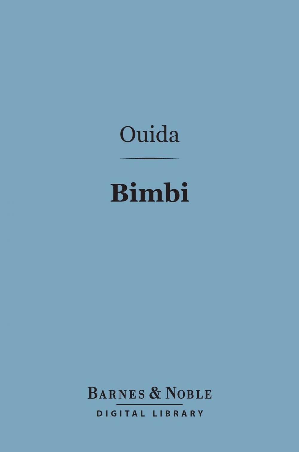 Big bigCover of Bimbi (Barnes & Noble Digital Library)