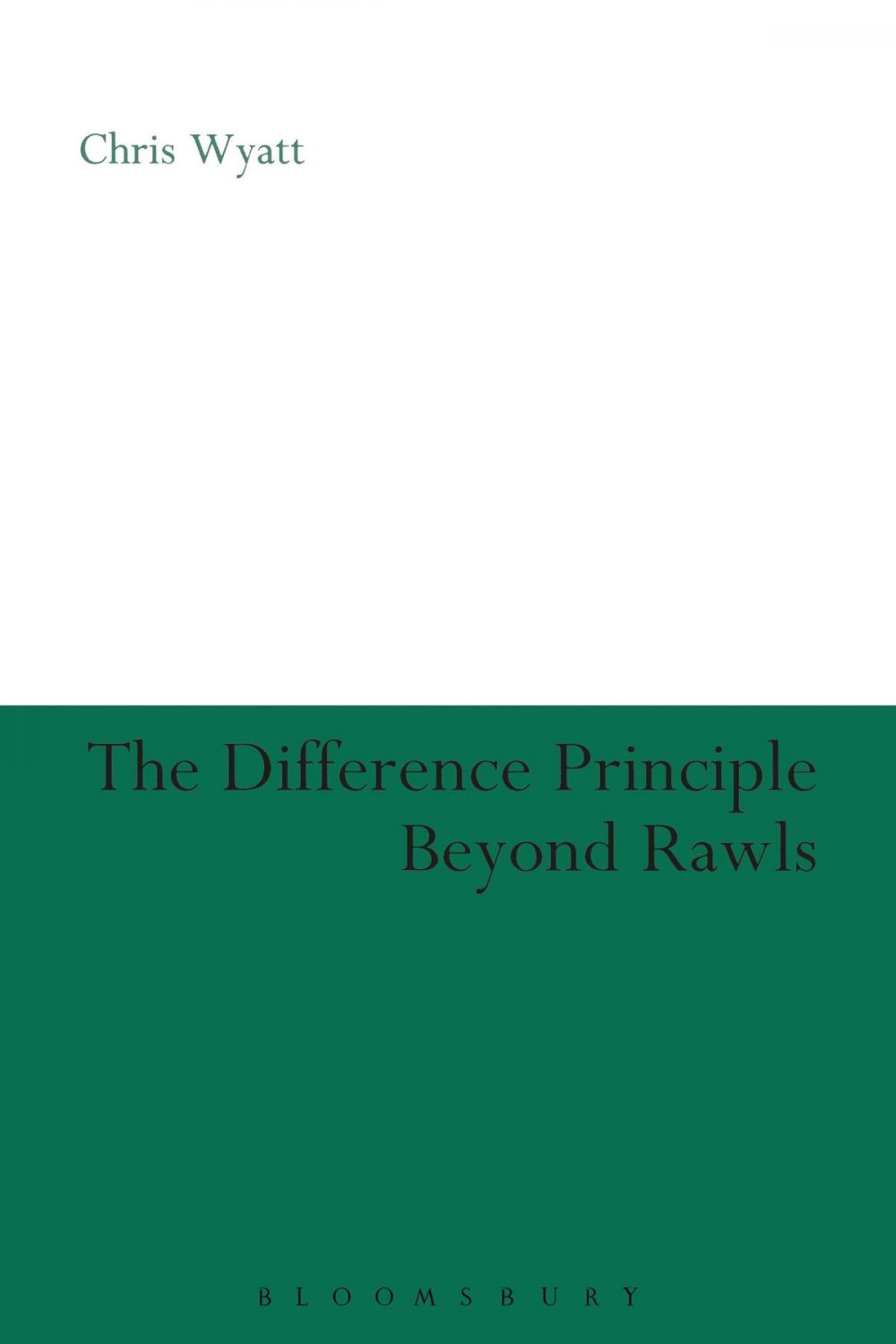 Big bigCover of The Difference Principle Beyond Rawls