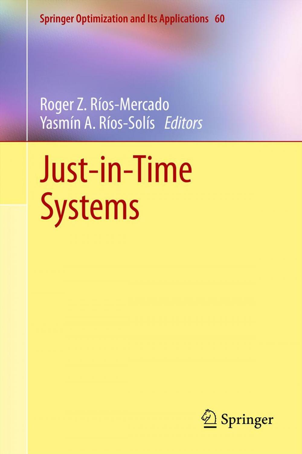 Big bigCover of Just-in-Time Systems