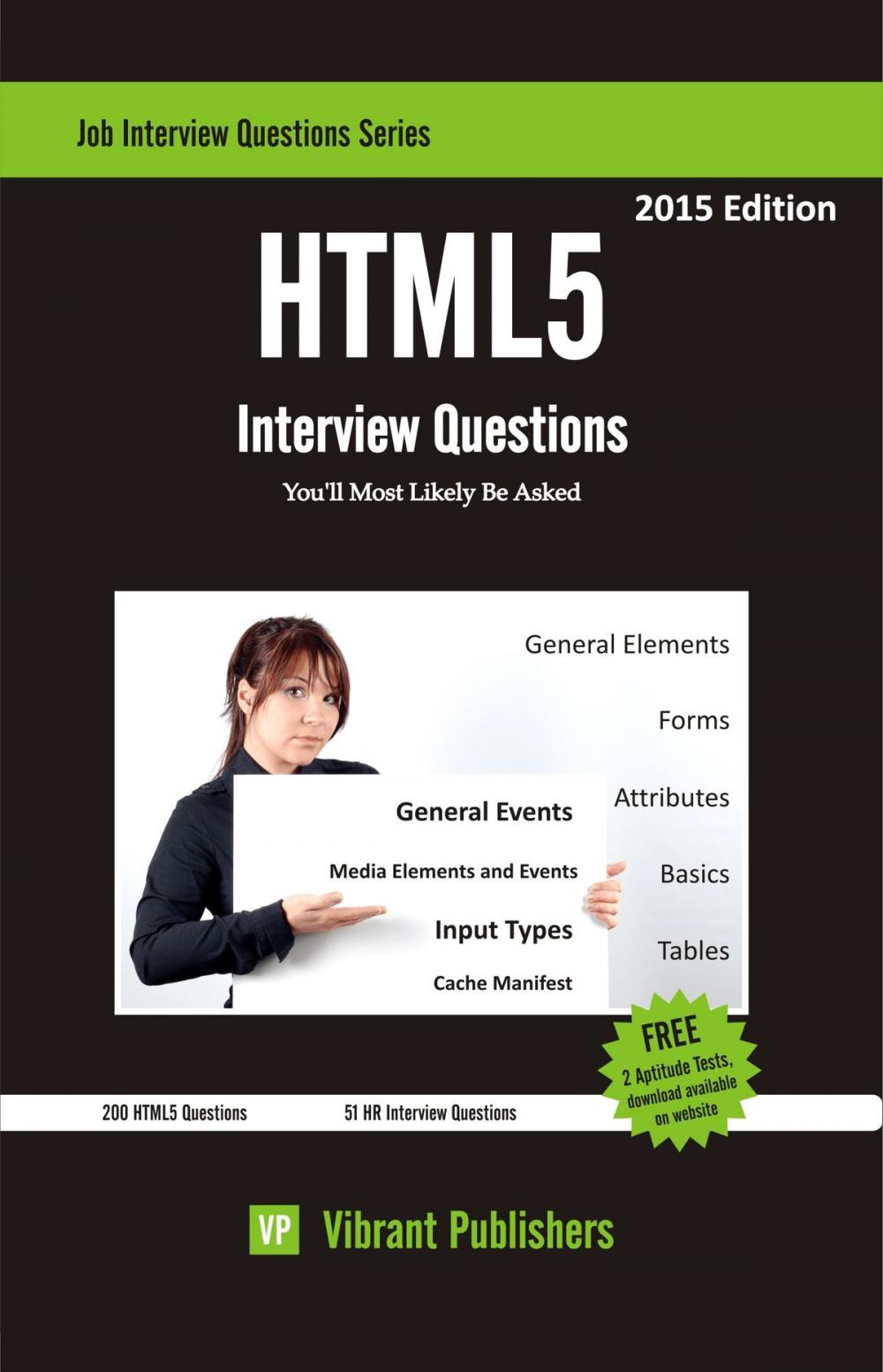 Big bigCover of HTML5 Interview Questions You'll Most Likely Be Asked