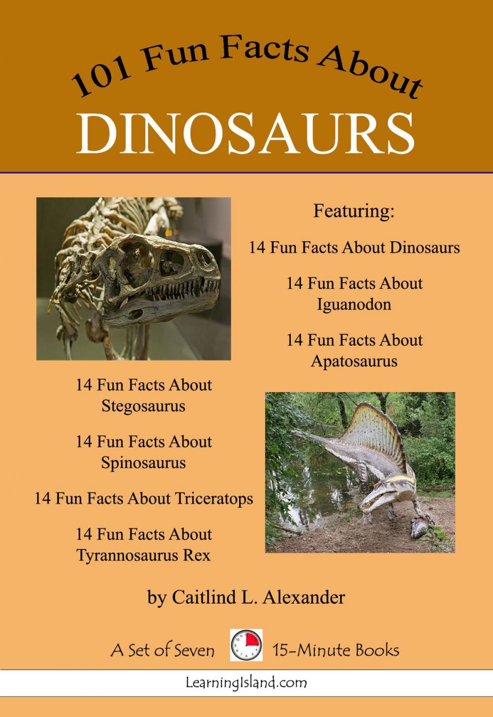 Big bigCover of 101 Fun Facts About Dinosaurs: A set of 7 15-minute Books