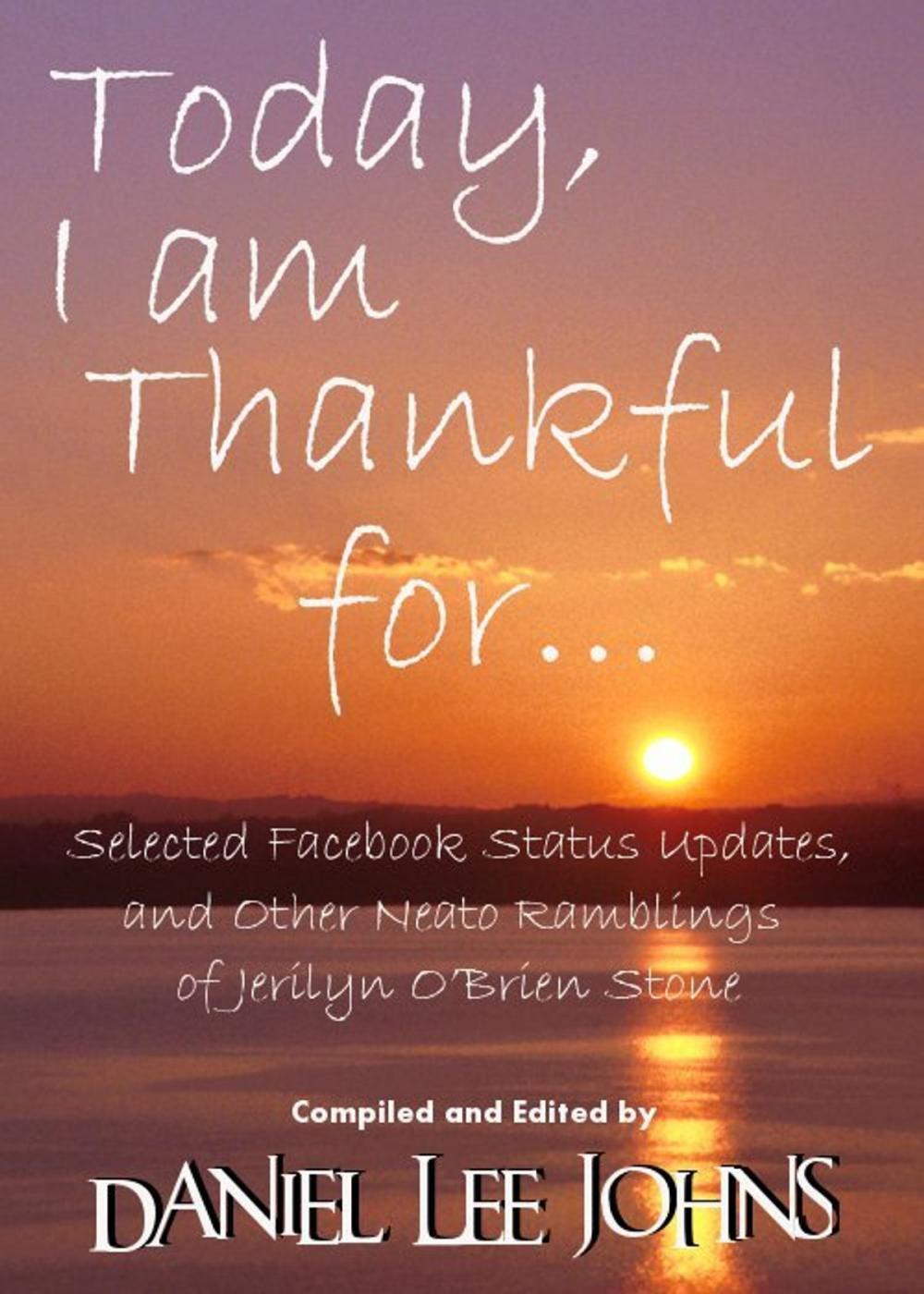 Big bigCover of Today, I am Thankful for...