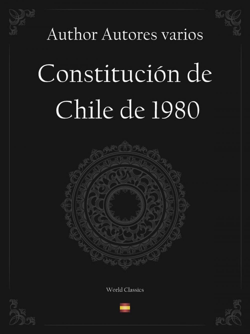 Big bigCover of Constitución de Chile de 1980 (Spanish edition)