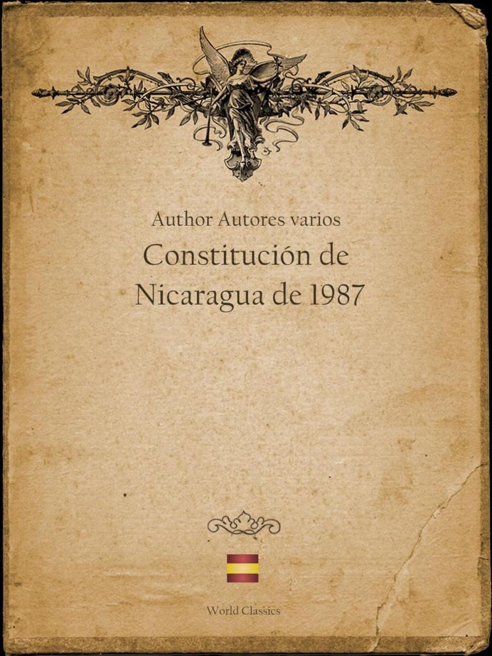 Big bigCover of Constitución de Nicaragua de 1987 (Spanish edition)