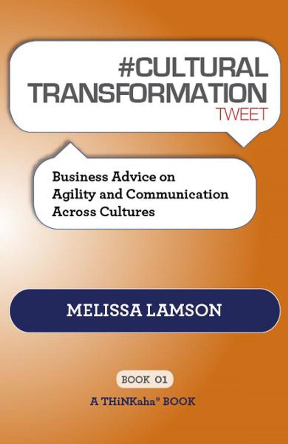 Big bigCover of #CULTURAL TRANSFORMATION tweet Book01