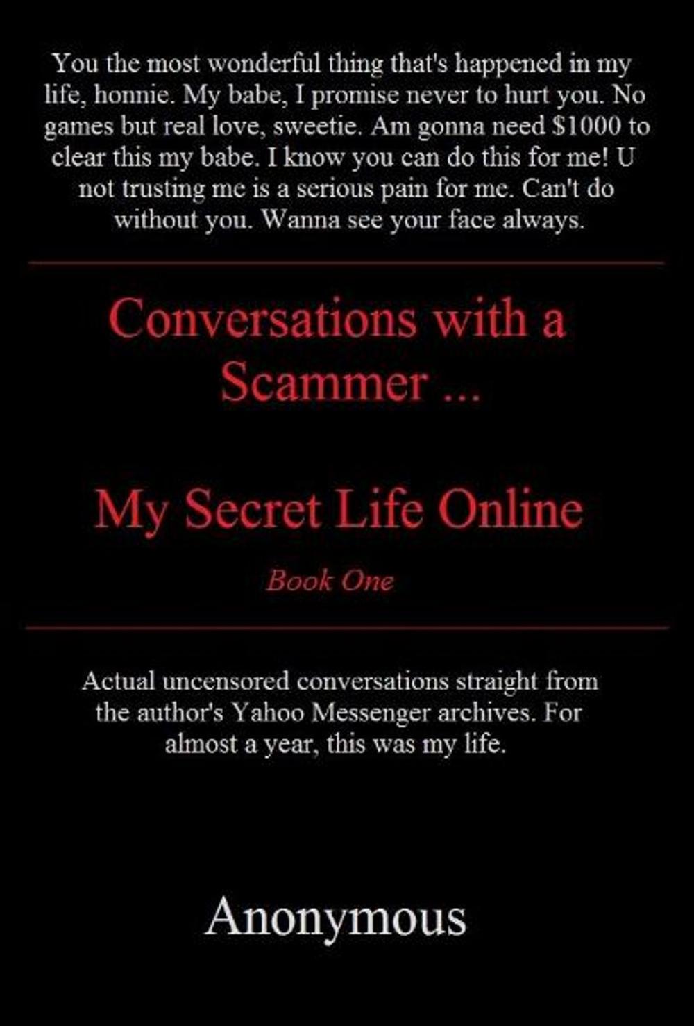 Big bigCover of Trust me. Conversations with a scammer.