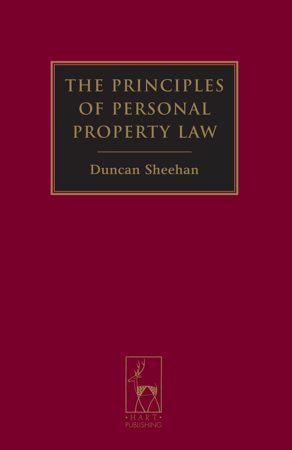 Big bigCover of The Principles of Personal Property Law