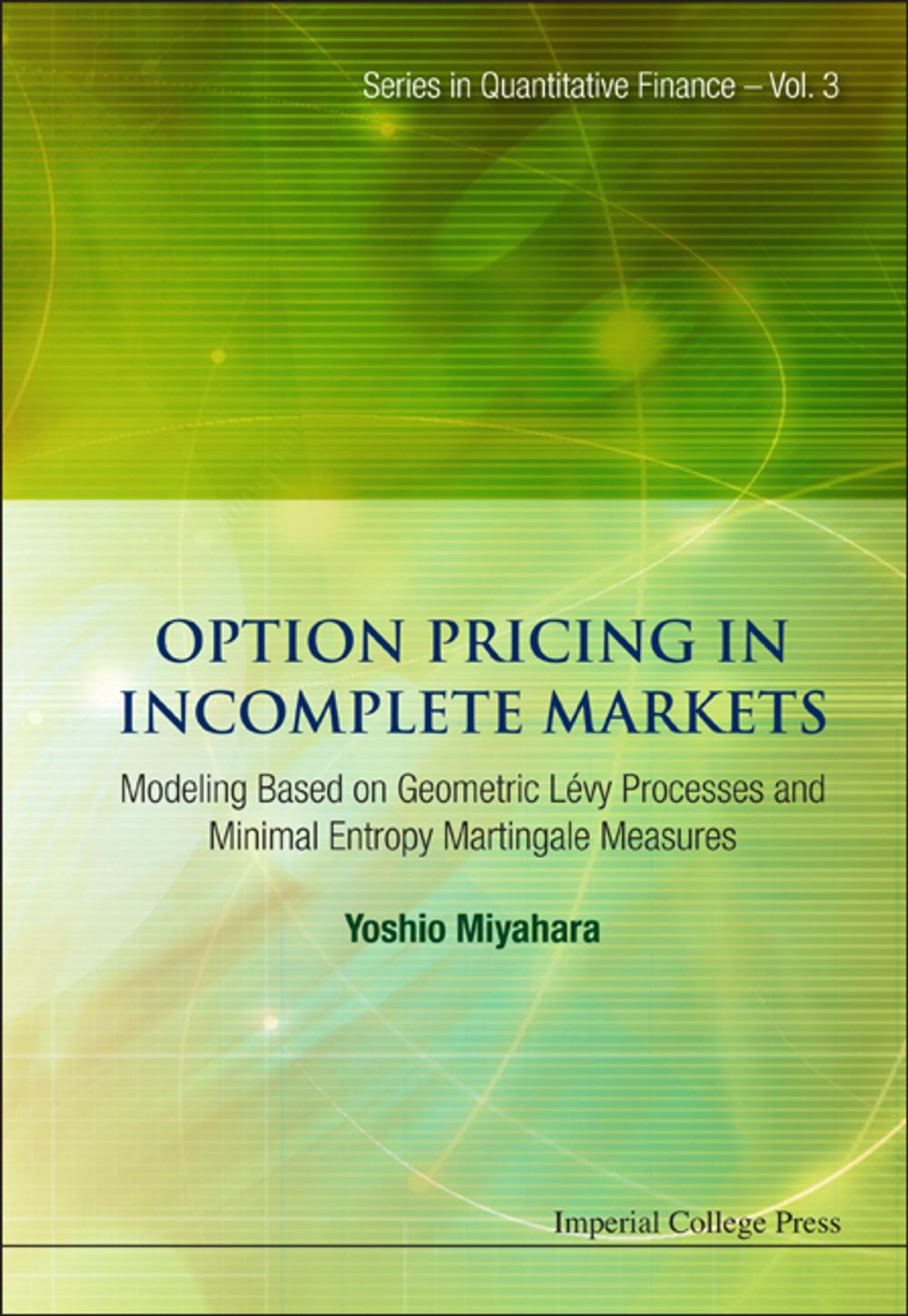 Big bigCover of Option Pricing in Incomplete Markets