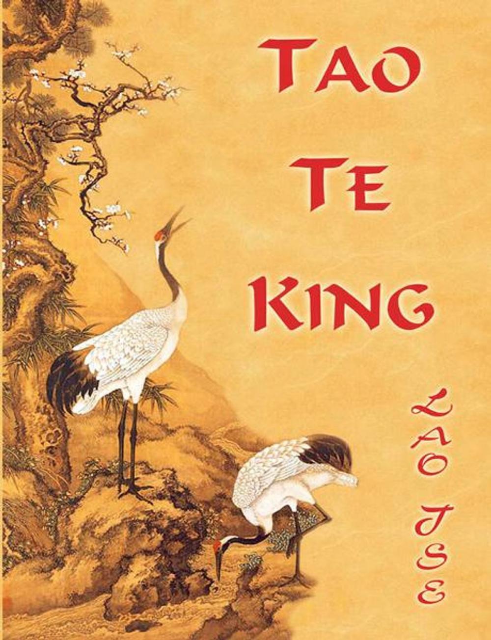 Big bigCover of Lao Tse. Tao Te King