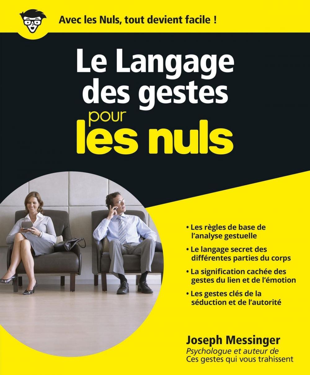 Big bigCover of Le Langage des gestes Pour les Nuls