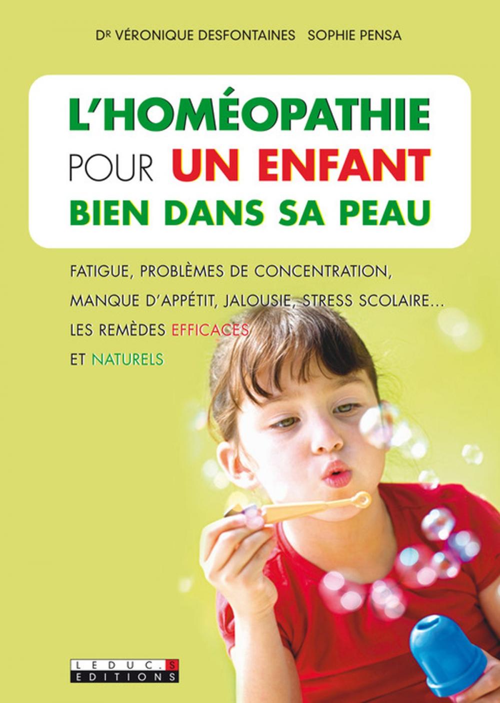 Big bigCover of L'homéopathie pour un enfant bien dans sa peau