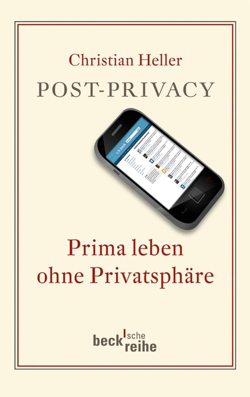 Big bigCover of Post-Privacy