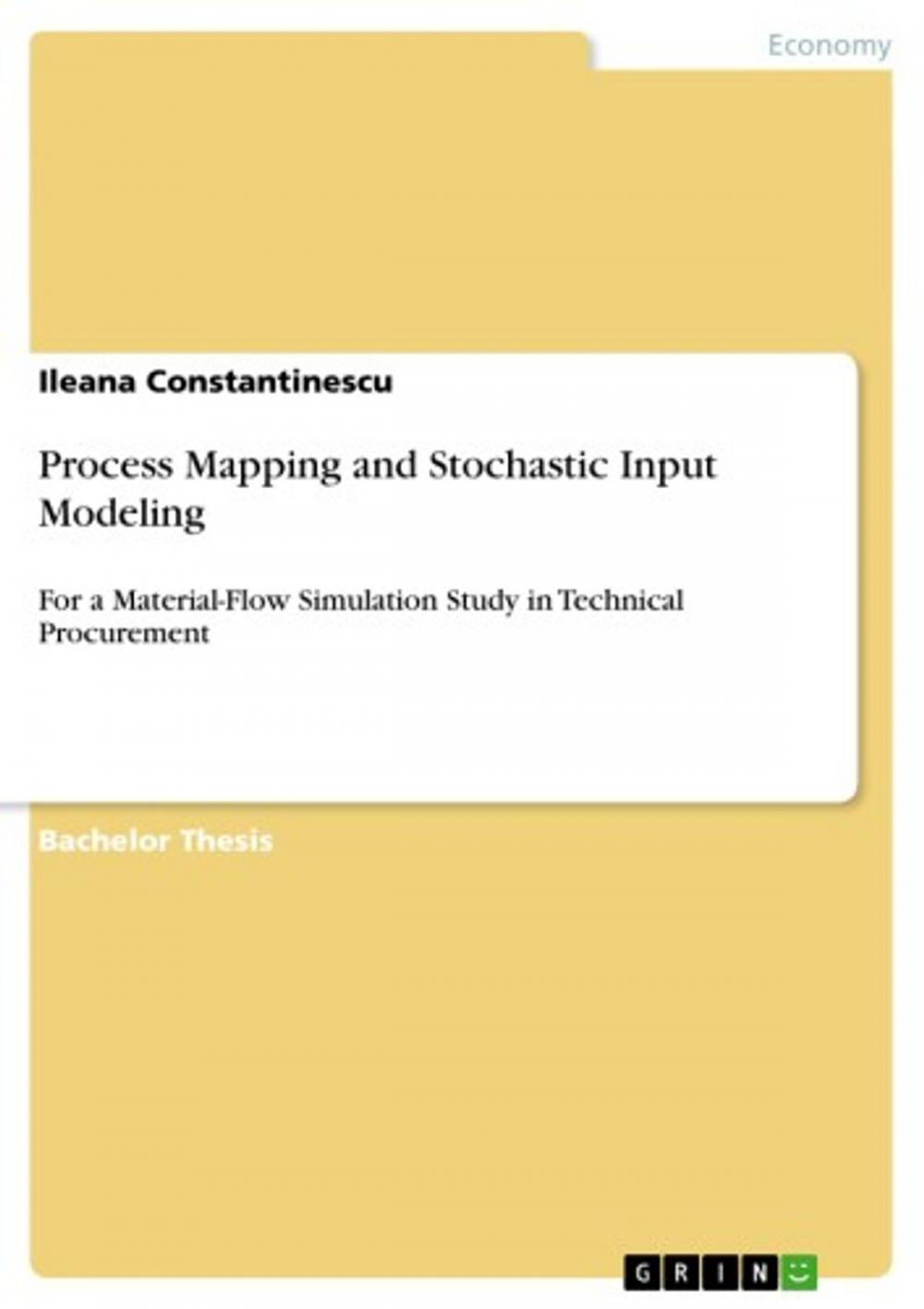 Big bigCover of Process Mapping and Stochastic Input Modeling