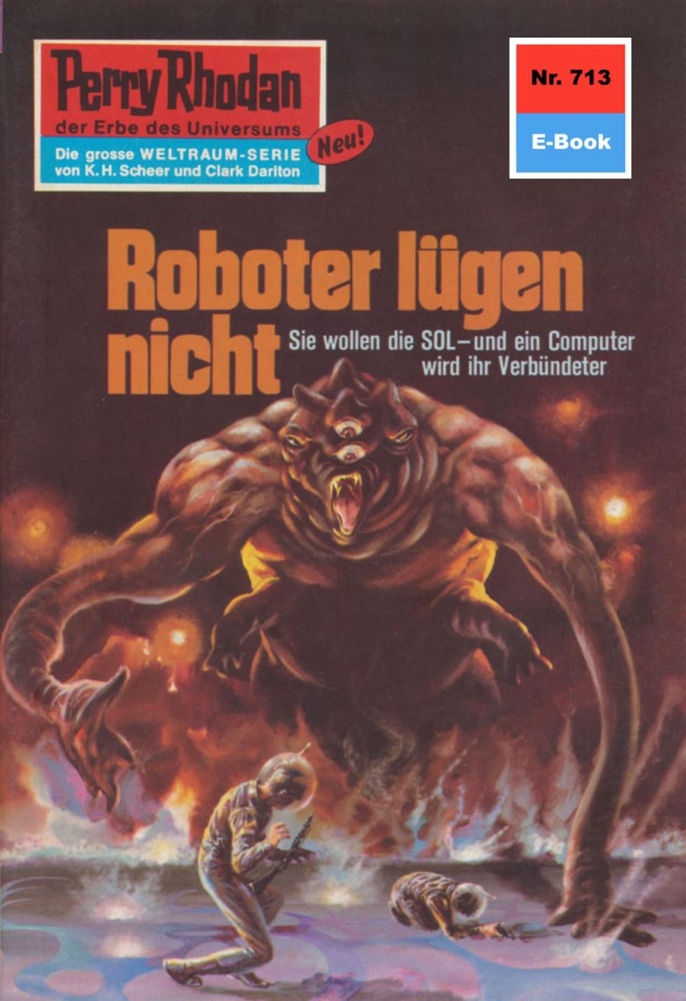 Big bigCover of Perry Rhodan 713: Roboter lügen nicht