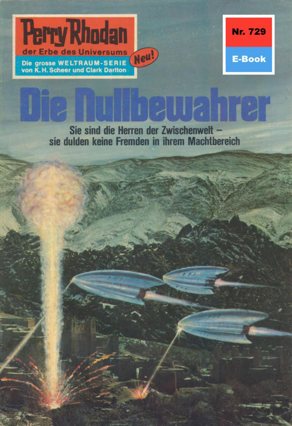 Big bigCover of Perry Rhodan 729: Die Nullbewahrer