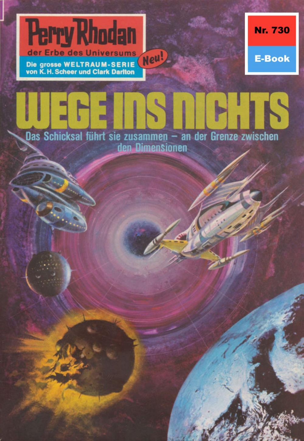 Big bigCover of Perry Rhodan 730: Wege ins Nichts