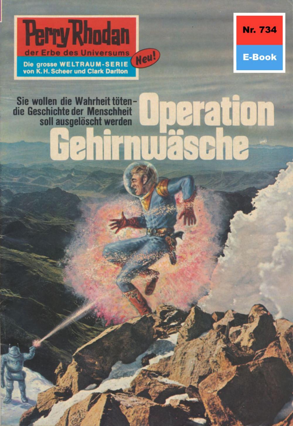 Big bigCover of Perry Rhodan 734: Operation Gehirnwäsche