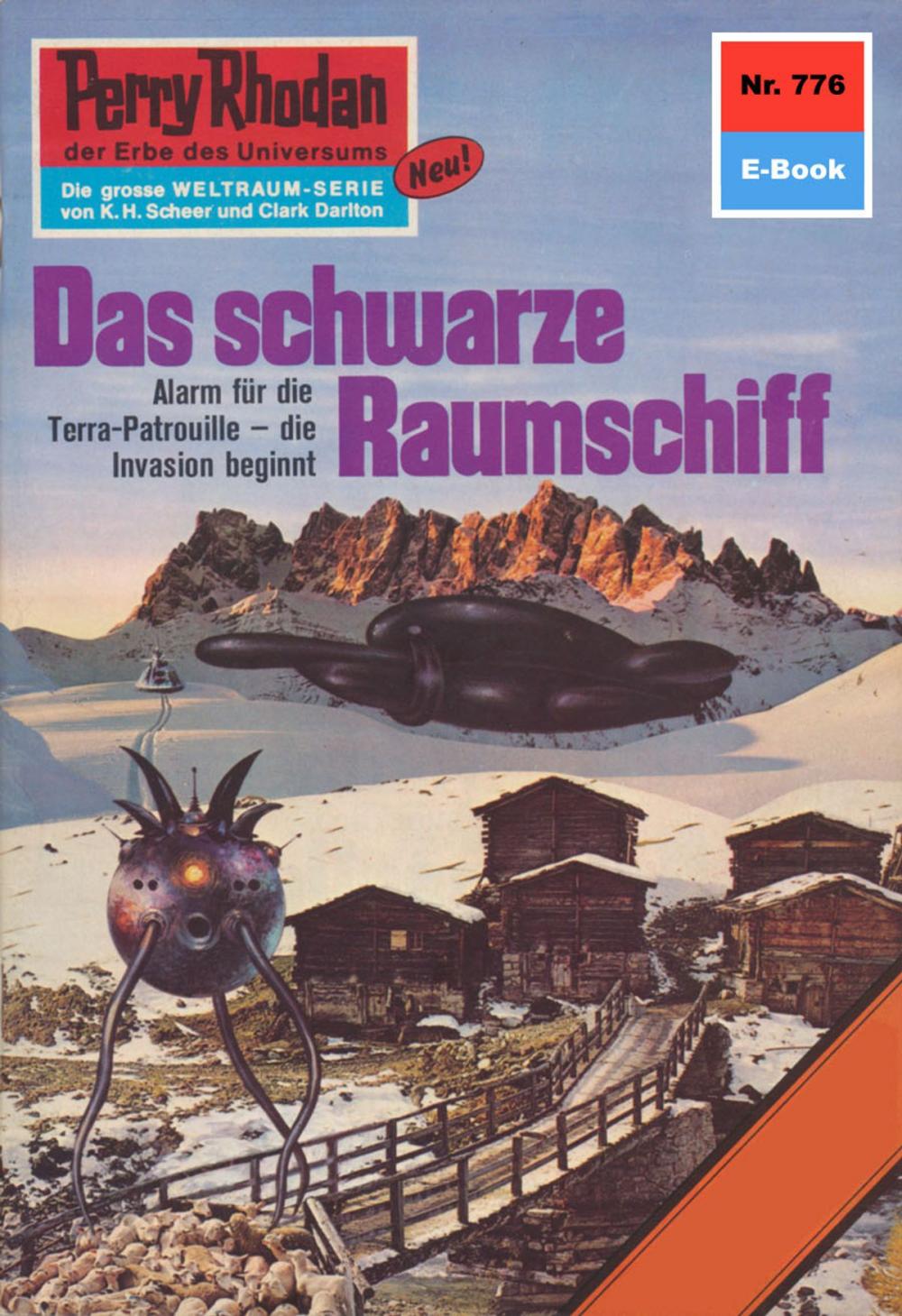 Big bigCover of Perry Rhodan 776: Das schwarze Raumschiff