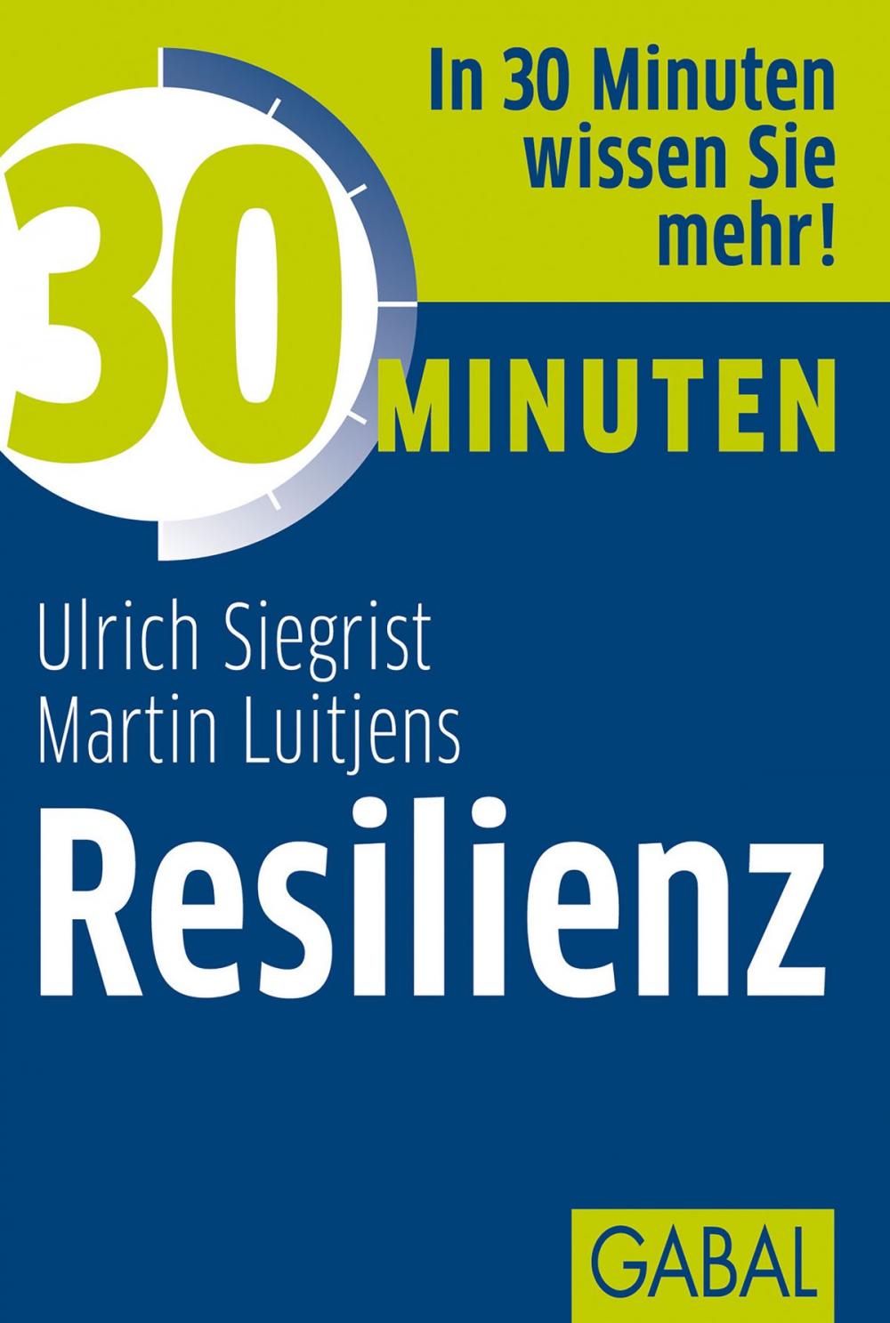 Big bigCover of 30 Minuten Resilienz