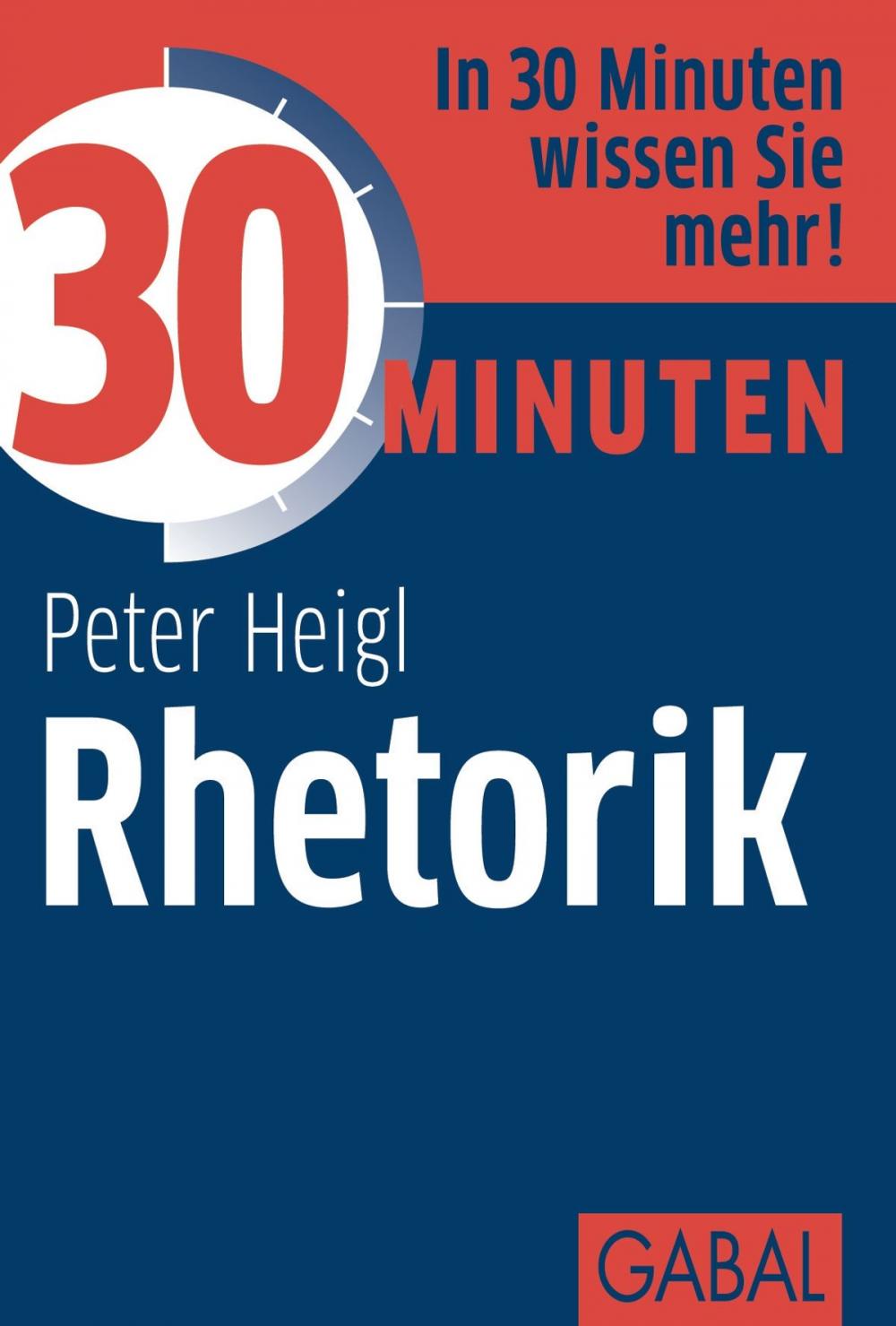 Big bigCover of 30 Minuten Rhetorik