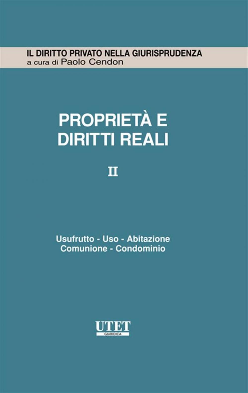 Big bigCover of Proprietà e diritti reali vol. 2