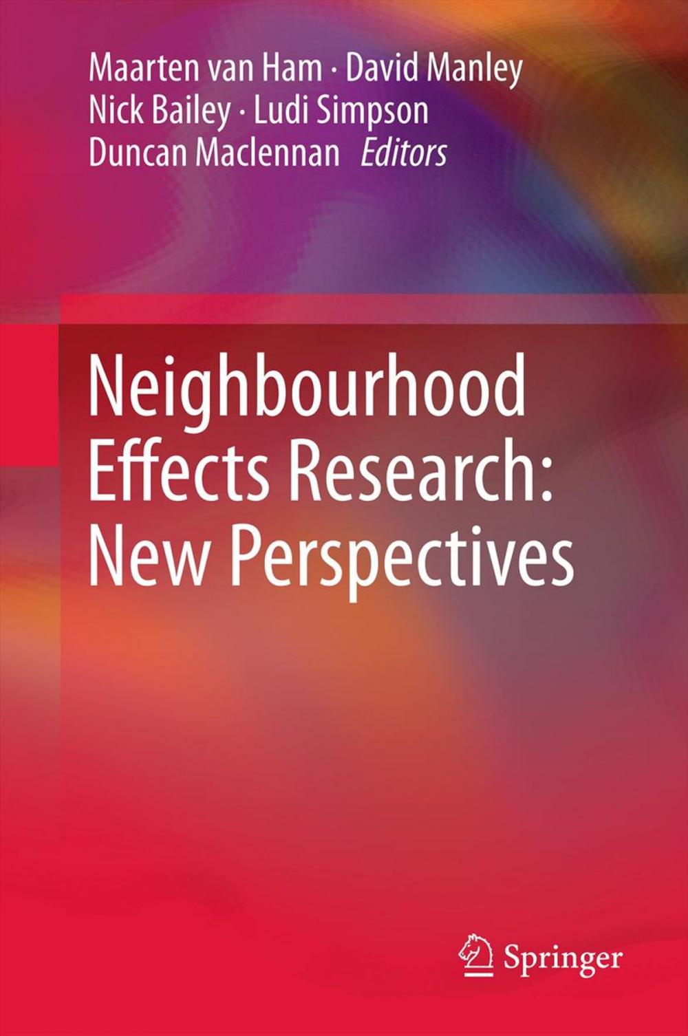 Big bigCover of Neighbourhood Effects Research: New Perspectives