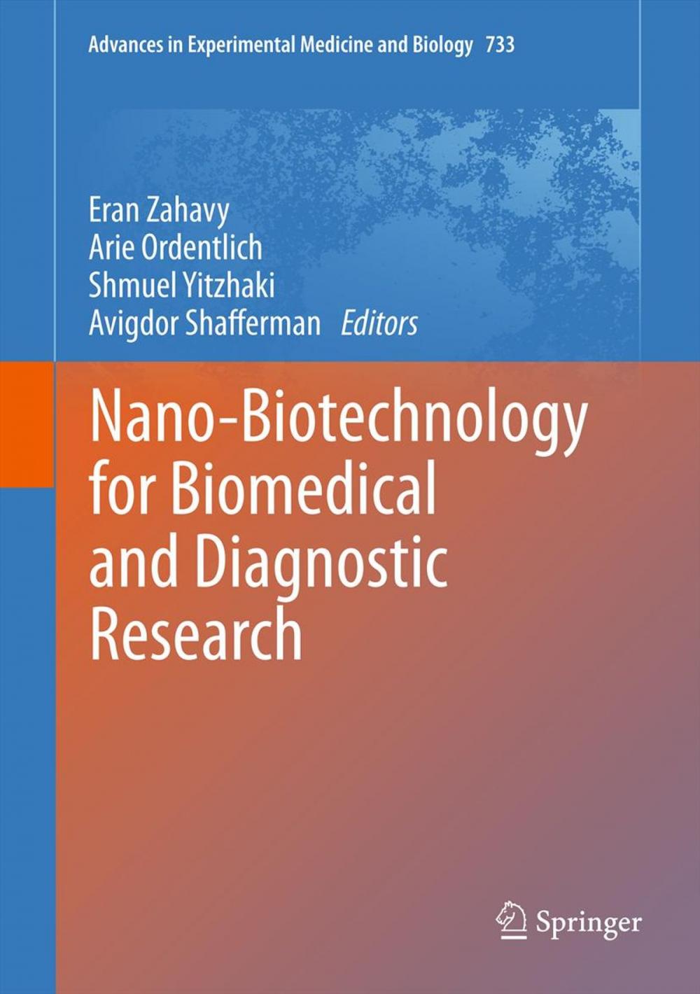 Big bigCover of Nano-Biotechnology for Biomedical and Diagnostic Research