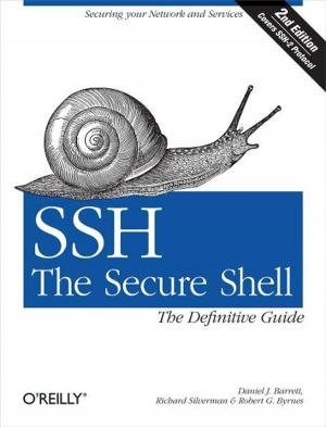 Book cover of SSH, The Secure Shell: The Definitive Guide