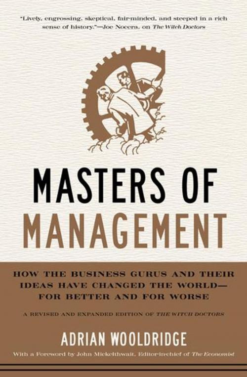 Cover of the book Masters of Management by Adrian Wooldridge, HarperBusiness