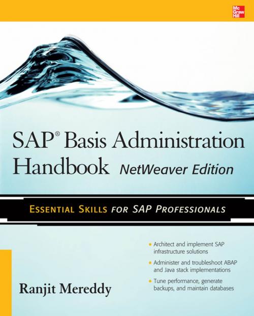 Cover of the book SAP Basis Administration Handbook, NetWeaver Edition by Ranjit Mereddy, McGraw-Hill Education
