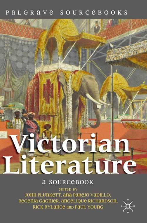 Cover of the book Victorian Literature by John Plunkett, Ana Parejo Vadillo, Regenia Gagnier, Macmillan Education UK