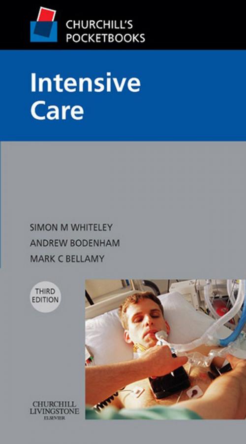 Cover of the book Churchill's Pocketbook of Intensive Care E-Book by Simon M. Whiteley, MB, BS, FRCA, Andrew Bodenham, MB, BS, FRCA, Mark C. Bellamy, MA, MB, BS, FRCA, Elsevier Health Sciences