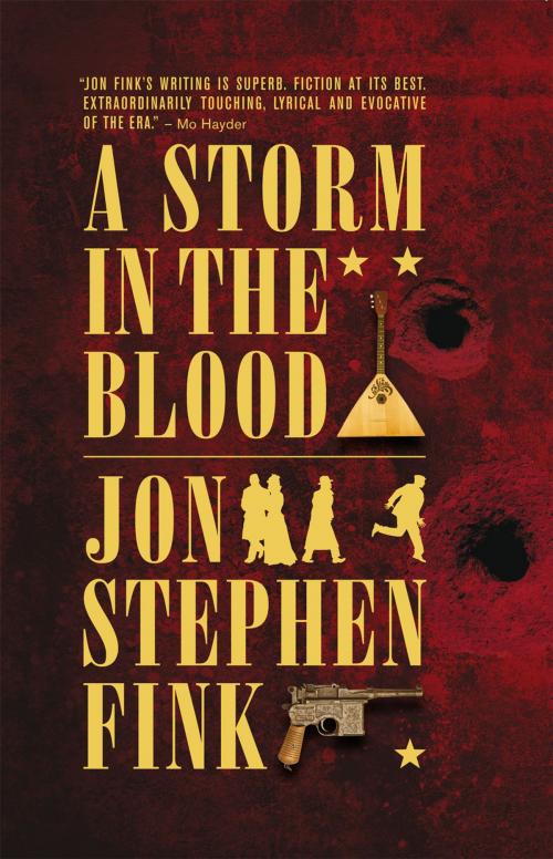 Cover of the book A Storm In The Blood by Jon Fink, Andrews UK