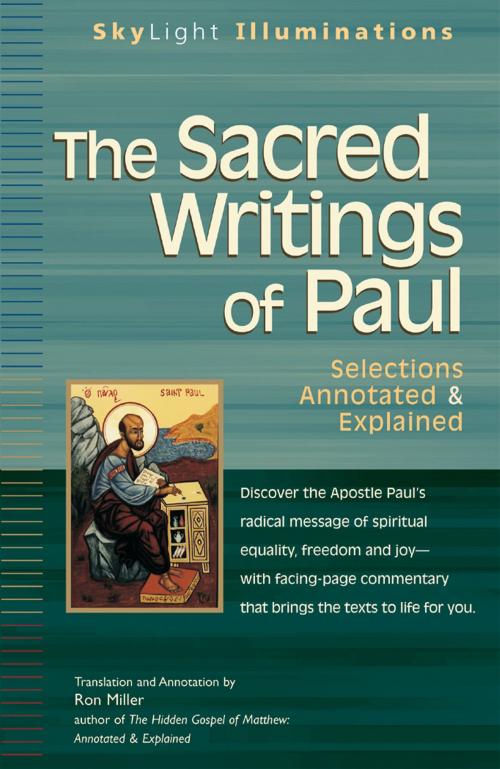 Cover of the book The Sacred Writings of Paul by Ron Miller, Turner Publishing Company