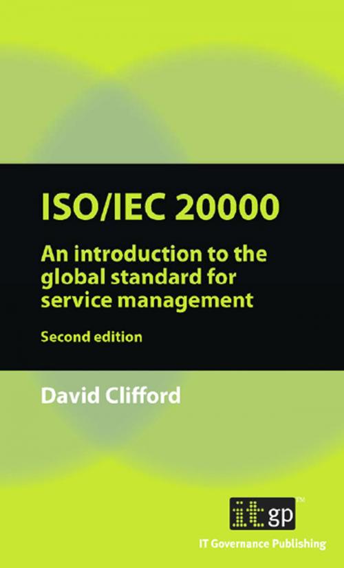 Cover of the book ISO/IEC 20000 by David Clifford, IT Governance Ltd