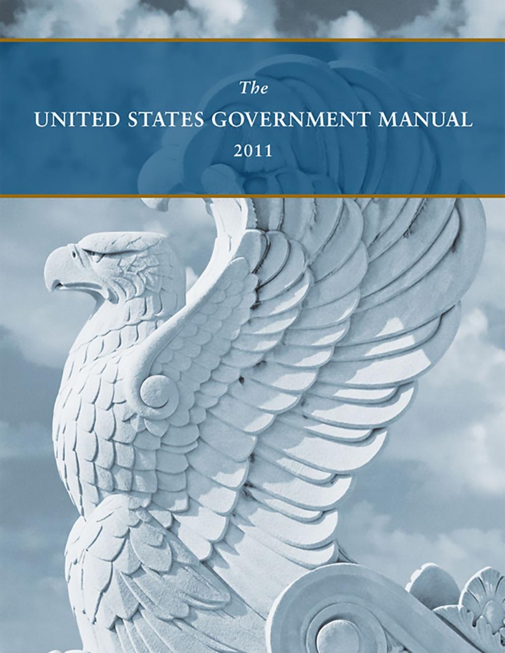 Big bigCover of The United States Government Manual 2011