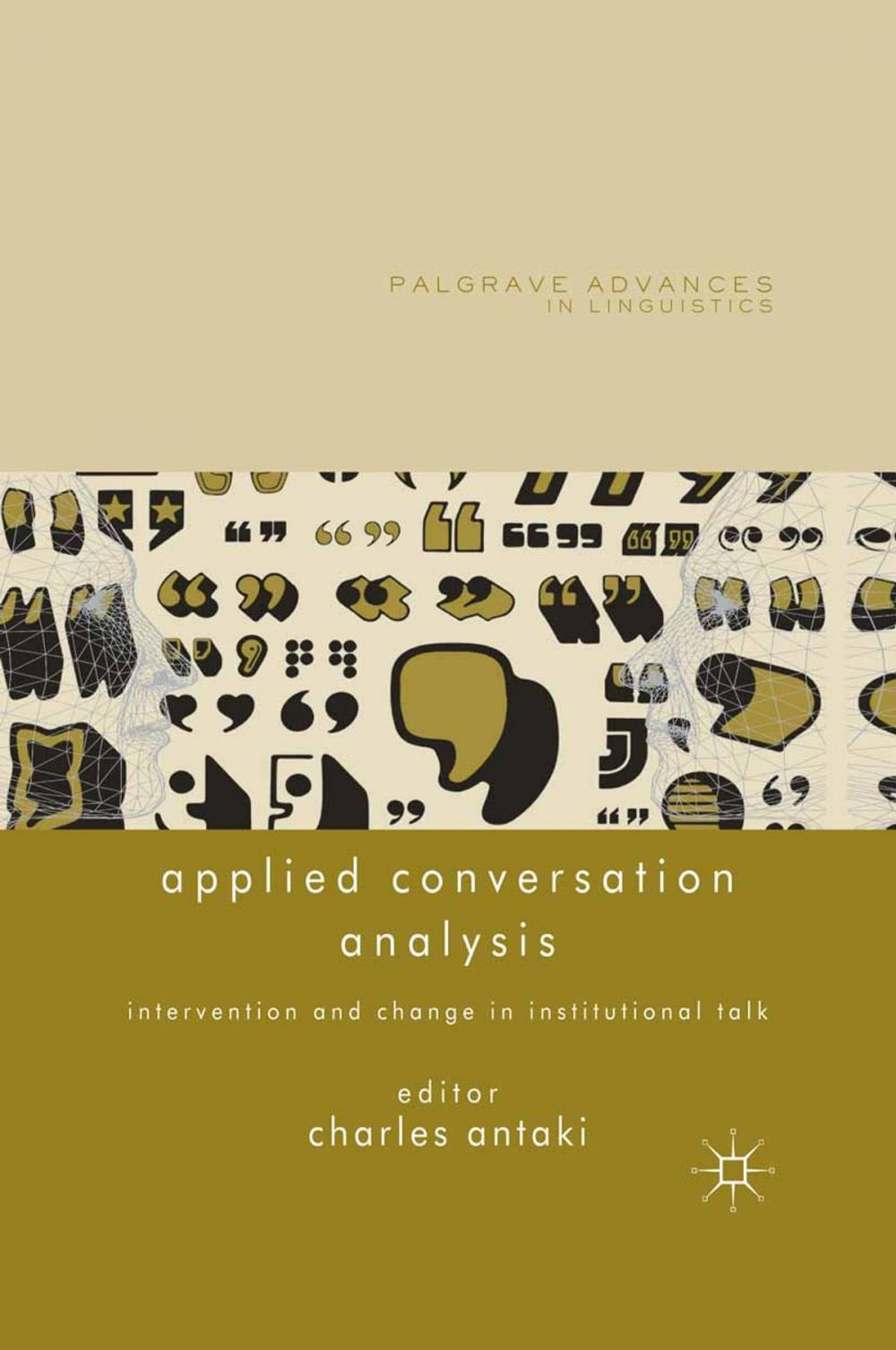 Big bigCover of Applied Conversation Analysis