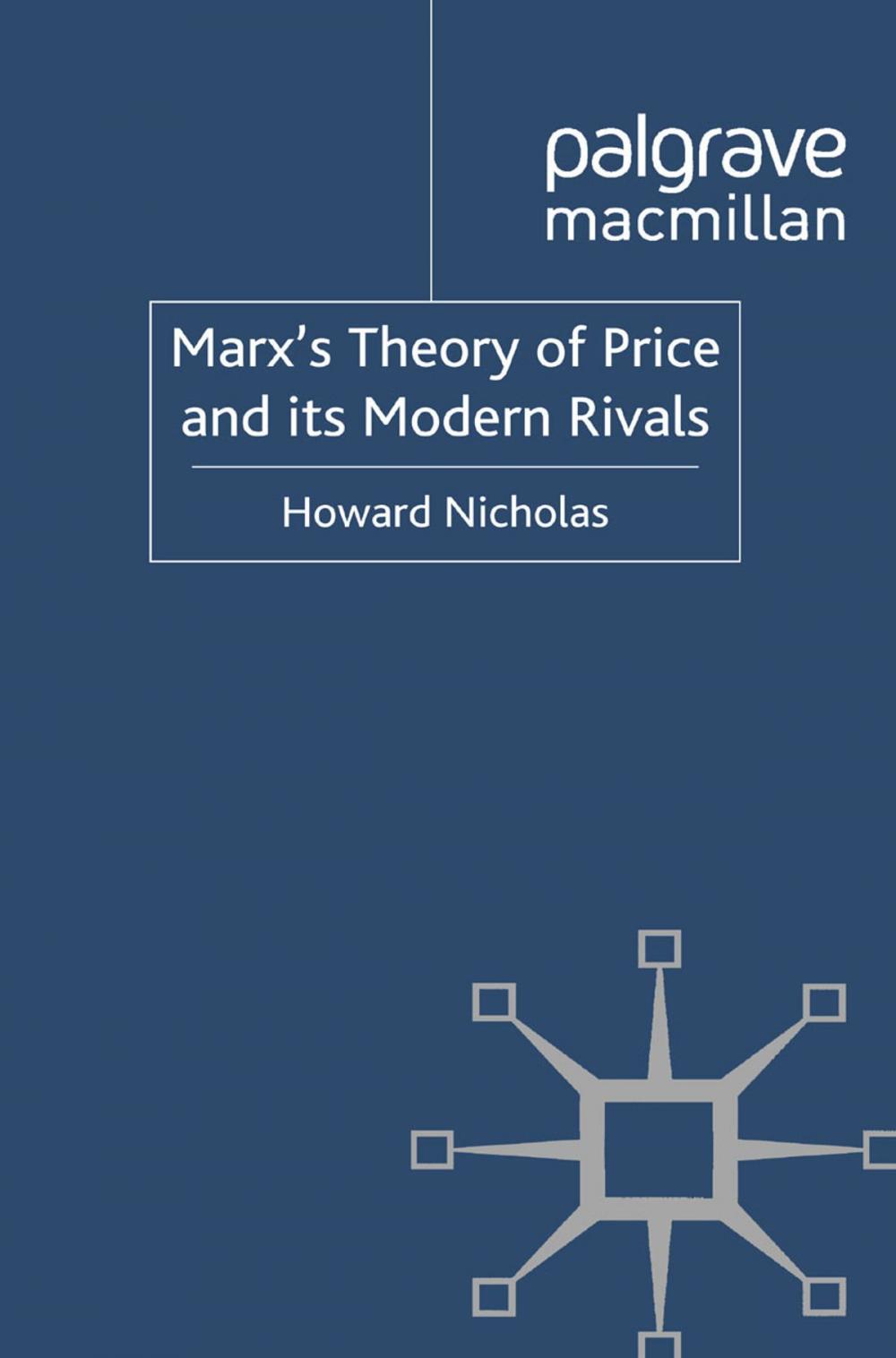 Big bigCover of Marx's Theory of Price and its Modern Rivals