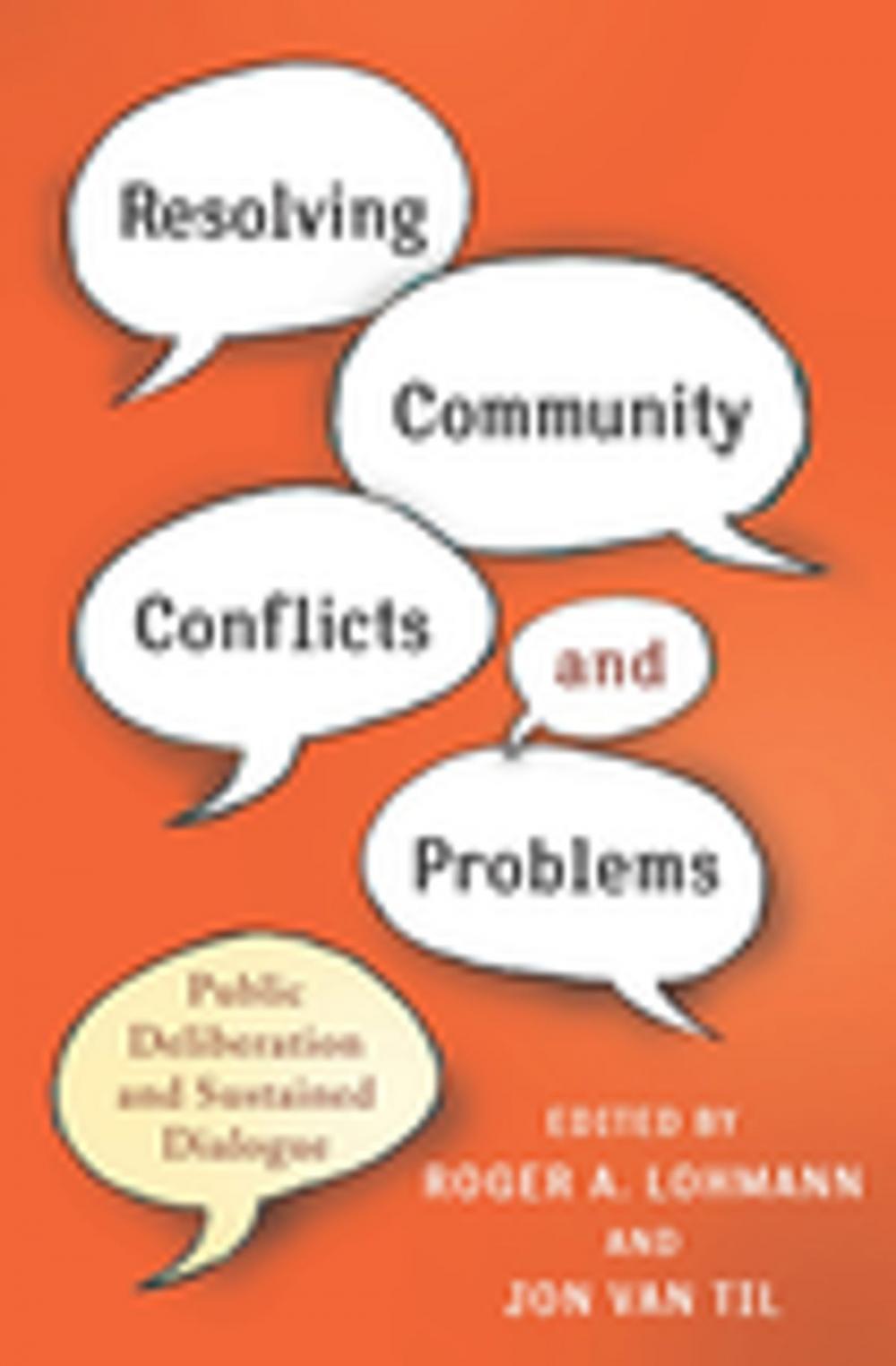 Big bigCover of Resolving Community Conflicts and Problems