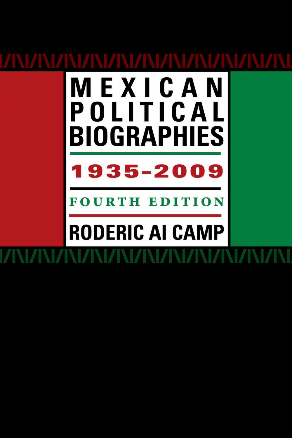 Big bigCover of Mexican Political Biographies, 1935-2009