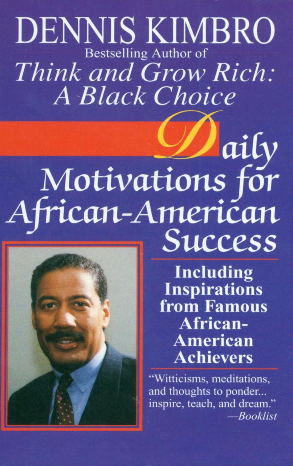 Big bigCover of Daily Motivations for African-American Success