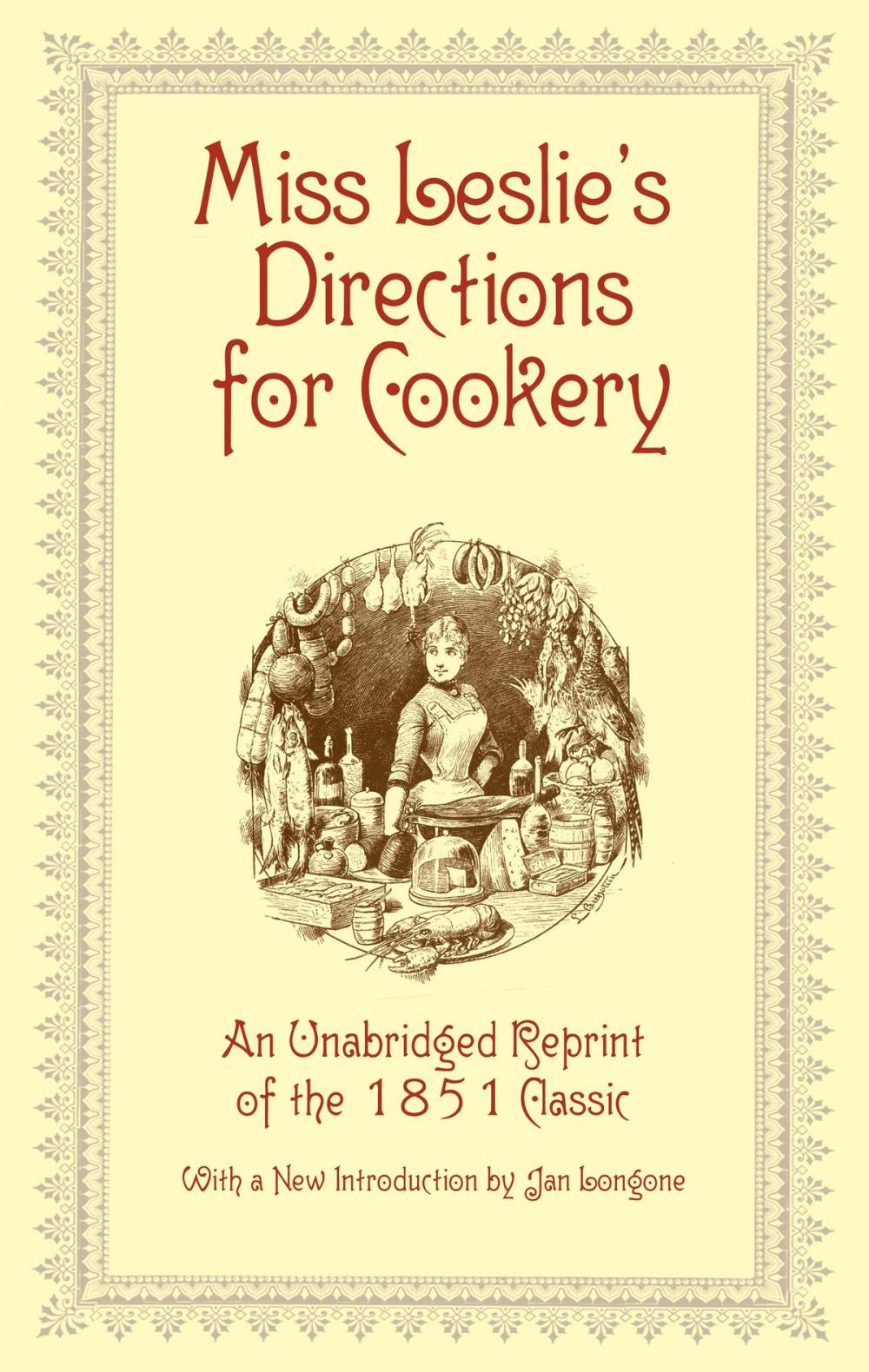 Big bigCover of Miss Leslie's Directions for Cookery