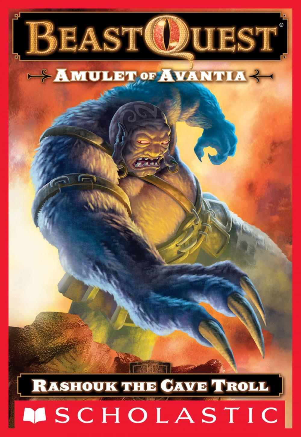 Big bigCover of Beast Quest #21: Amulet of Avantia: Rashouk the Cave Troll