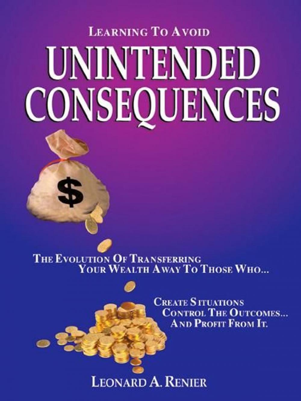 Big bigCover of Learning to Avoid Unintended Consequences