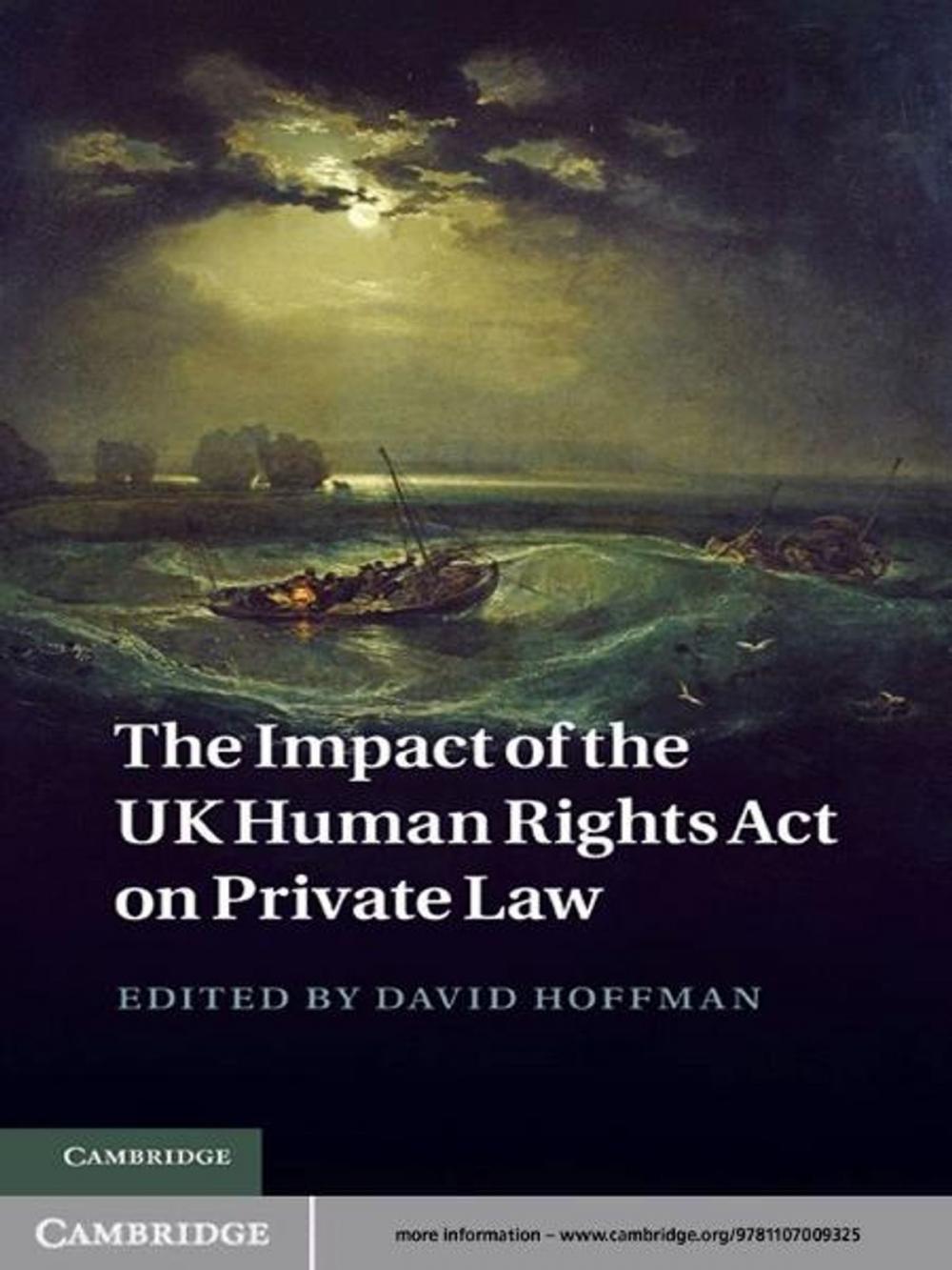 Big bigCover of The Impact of the UK Human Rights Act on Private Law